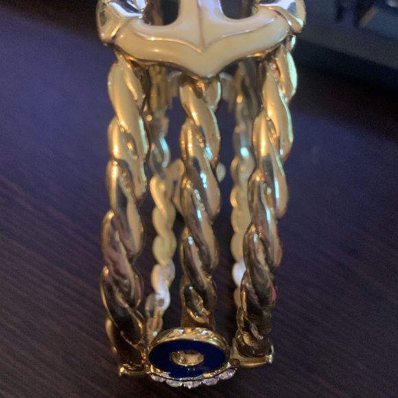 Lily Pulitzer Tri-Color Anchor Bangle - Picture 9 of 10